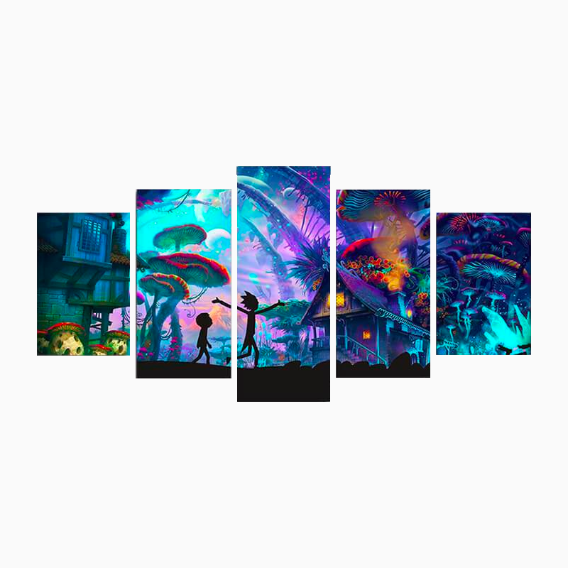 Rick And Morty Canvas