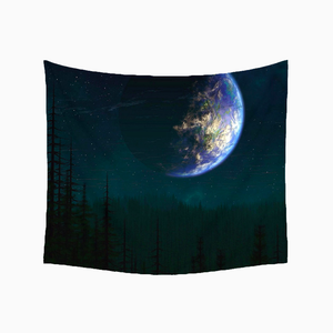 Earth Night Tapestry